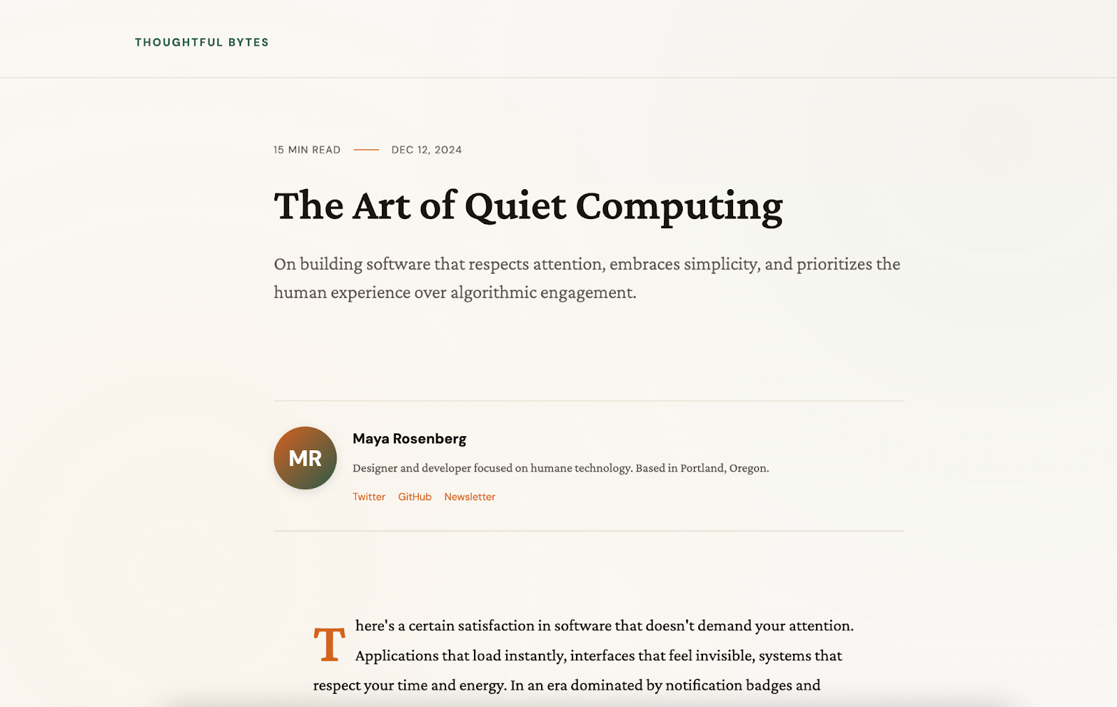 使用前端技能的博客布局